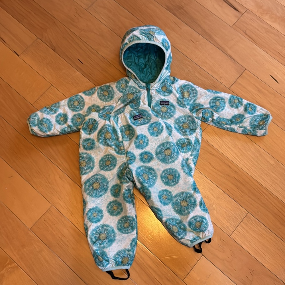 Patagonia 3T puffer coat and pants set